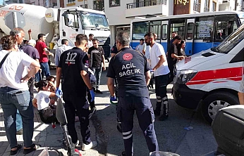 Malatya'da freni boşalan minibüs dehşet saçtı: 2'si çocuk 7 yaralı