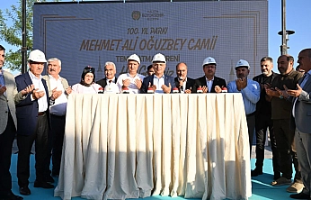 Caminin temelini Büyükşehir Belediyesi attı: 250 kişi aynı anda namaz kılabilecek!