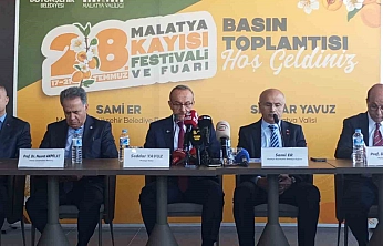 Kayısı Festivali ve Malatya Fuarı 17- 21 Temmuz'da
