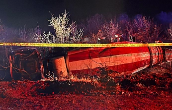 Malatya'da beton mikseri devrildi! Sürücü hayatını kaybetti