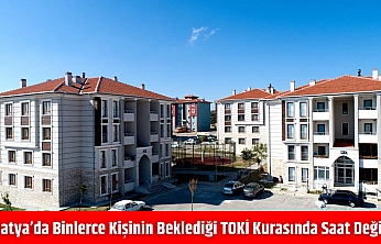 Malatya'da binlerce kişinin beklediği TOKİ kurasında saat değişti