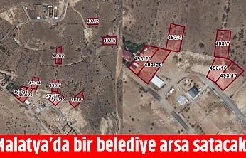 Malatya'da bir belediye arsa satacak!