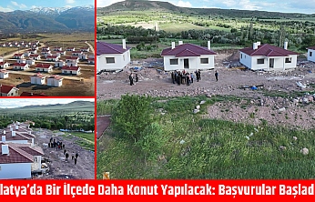 Malatya'da Bir İlçede Daha Konut Yapılacak: Başvurular Başladı…