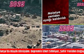 Malatya'da Büyük Dönüşüm: Depremin İzleri Siliniyor, Şehir Yeniden Doğuyor!
