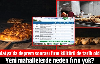 Malatya'da deprem sonrası fırın kültürü de tarih oldu: Yeni mahallelerde neden fırın yok?