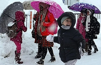 Malatya'da kar tatili bir gün daha uzatıldı