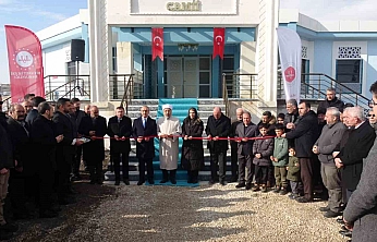 Malatya'da Kubbetü's-Sahra Cami ibadete açıldı