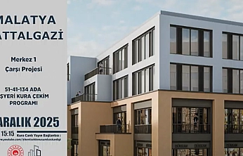 Malatya'da Merkez 1 Çarşı Projesi'nin Hak Sahipleri Belli Oldu