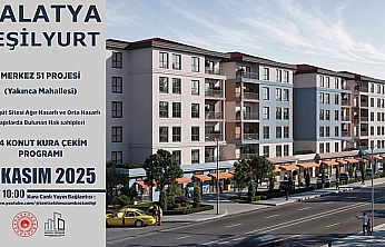 Malatya'da Merkez 51 Projesi'nin Kura Çekimi Başladı: Canlı izlemek İçin Tıklayın…