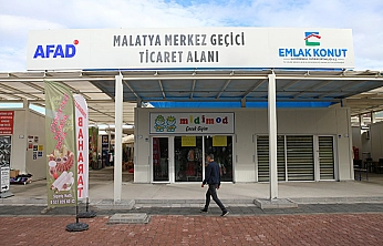 Malatya'da normalleşme süreci hızlanıyor! Esnafın kalıcı iş yerlerine taşınma süresi belli oldu