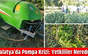 Malatya'da Pompa Krizi: Yetkililer Nerede?