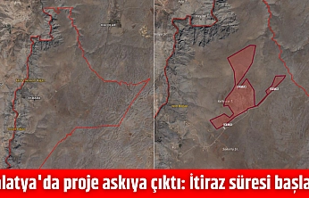 Malatya'da proje askıya çıktı: İtiraz süresi başladı