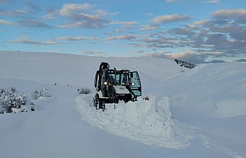 Malatya kar altında! 457 mahalle ile bağlantı kesildi!