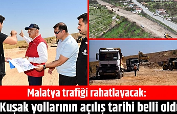Malatya trafiği rahatlayacak: Kuşak yollarının açılış tarihi belli oldu