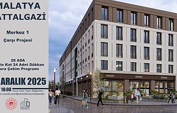 Merkez 1 Çarşı Projesi'nde 28 Ada Zemin Kat Dükkan Kura Sonuçları… Tam Liste
