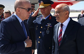 Sami Er, raylı sistem projesini Cumhurbaşkanı Erdoğan'a sundu