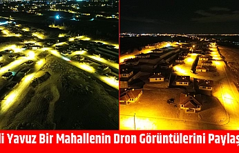 Vali Yavuz Bir Mahallenin Dron Görüntülerini Paylaştı!