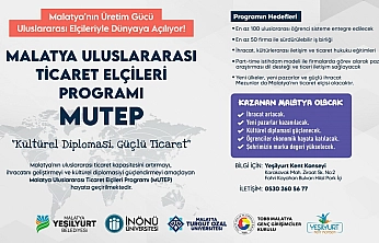 Malatya'da uluslararası öğrenciler ihracat elçisi oluyor!