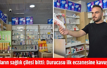 Yılların sağlık çilesi bitti: Durucasu ilk eczanesine kavuştu