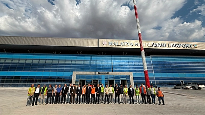 Açılış kurdelesini Bakan kesecek: Malatya Havalimanı'nda son kontroller tamamlandı