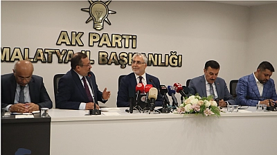 Bakan Vedat Işıkhan'dan Malatya'ya istihdam müjdesi! Yeni projeler geliyor