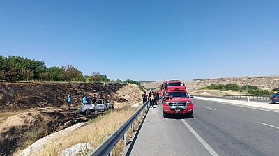 Malatya'da Kuzey Çevre Yolu'nda yine feci kaza: 1 ölü 1 ağır yaralı
