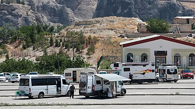 Karavan tutkunları Malatya'nın 'Saklı Cenneti'nde buluştu