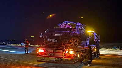 Kayseri-Malatya karayolunda otomobil takla attı: 11 yaşındaki çocuk öldü, 3 yaralı