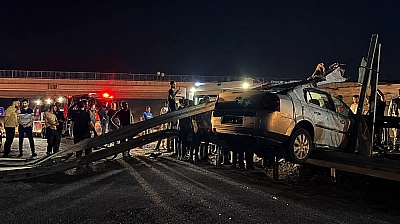 Kuzey Kuşak Yolu'nda feci kaza: 17 yaşındaki genç hayatını kaybetti