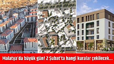 Malatya'da büyük gün! 2 Şubat'ta hangi kuralar çekilecek…