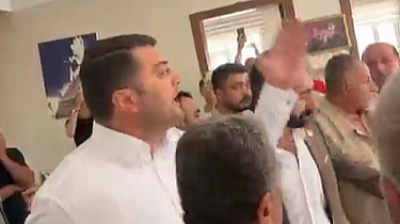 Malatya'da CHP'lilerle Yeni Partililer birbirine girdi: 'Erkeklik yapma lan'