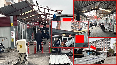 Malatya'da konteyner çarşıda tahliye başladı: 63 esnaf taşınıyor!