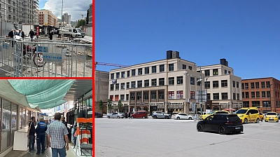 Malatya'da konteynerler boşaltılıyor Dükkanı teslim edilmeyen esnaf nereye gidecek?