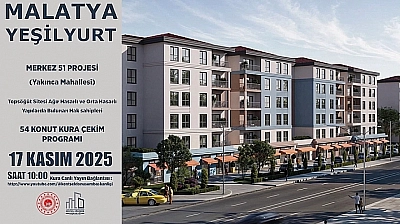 Malatya'da kura heyecanı!Topsöğüt sitesinin hak sahipleri belli oldu…