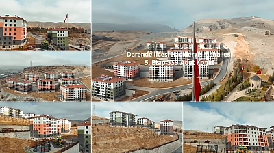 Malatya'da O İlçede Deprem Konutlarının Anahtarları Teslim Ediliyor! İşte Drone Görüntüleri…