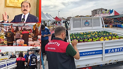 Malatya'da yöresel lezzet diye geldiler, hileli ürün sattılar