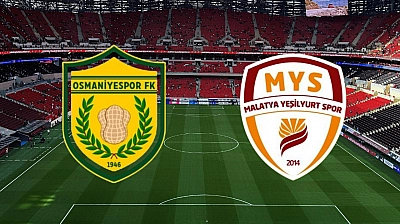 Osmaniyespor-Yeşilyurtspor maçı bugün saat kaçta, hangi kanalda?