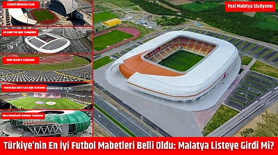 Türkiye'nin En İyi Futbol Mabetleri Belli Oldu: Malatya Listeye Girdi Mi?
