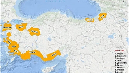 Türkiye'nin En Yaşanılabilir 10 İli Açıklandı! Yapay Zeka Listeye Malatya'yı eklemedi...