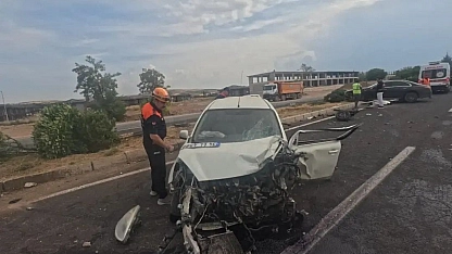 Elazığ-Malatya karayolunda feci kaza: 2 yaralı