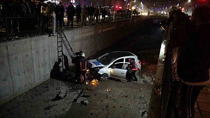 Malatya'da bir anlık dalgınlık kazaya sebep oldu