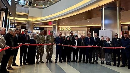 Şehit ailelerinin eserleri Malatya'da sergilendi