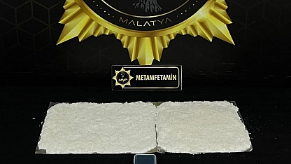 Malatya'da zehir operasyonu: 900 gram metamfetamin yakalandı