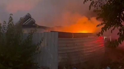 Malatya'da ev yangını