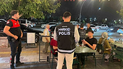 Malatya'da narkotik ve asayiş uygulaması: Uyuşturucu madde ele geçirildi