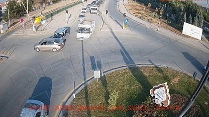 Malatya'da trafik kazaları anbean kaydedildi