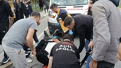 Malatya'da motosiklet kazası: Sürücü ağır yaralandı