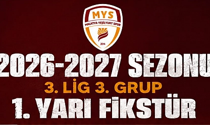 3. Lig fikstürü çekildi! Yeni Malatyaspor-Yeşilyurtspor'un fikstürü belli oldu!