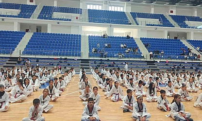 476 sporcu Malatya'da sınava katıldı