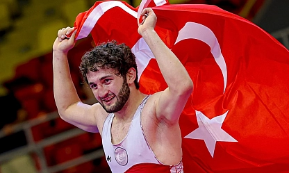 Malatyalı güreşçi Avrupa şampiyonu!